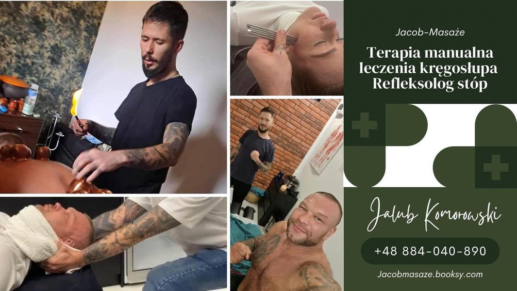 Zdjęcie na okładce dla Jacob-Masaże Osteopata Chiropraktyka gdańsk